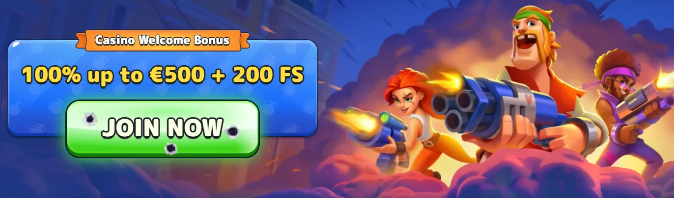 Pistolo Casino Oficjalny Banner 2026 - Bonus 2250 PLN